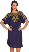 Bedazzle Cotton Poncho