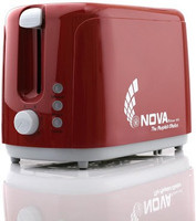 Nova NBT 2308 750 W Pop Up Toaster(Red)