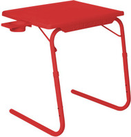 Table Mate Adjustable Portable Red Changing Table