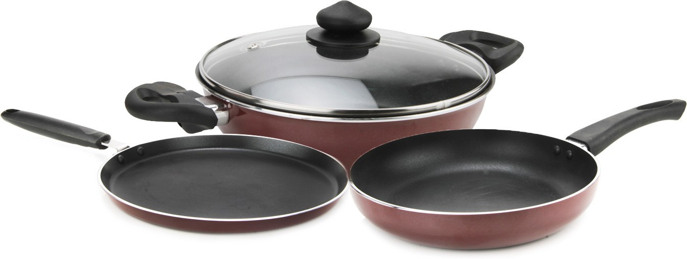 Deals - Hyderabad - Prestige Omega <br> 3 Piece Festive Cookware Set<br> Category - kitchen_dining<br> Business - Flipkart.com
