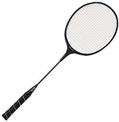 Champion Sports Molded ABS Frame Badminton Racket G4 Strung Badminton Racquet(Black, Weight - 140 g)