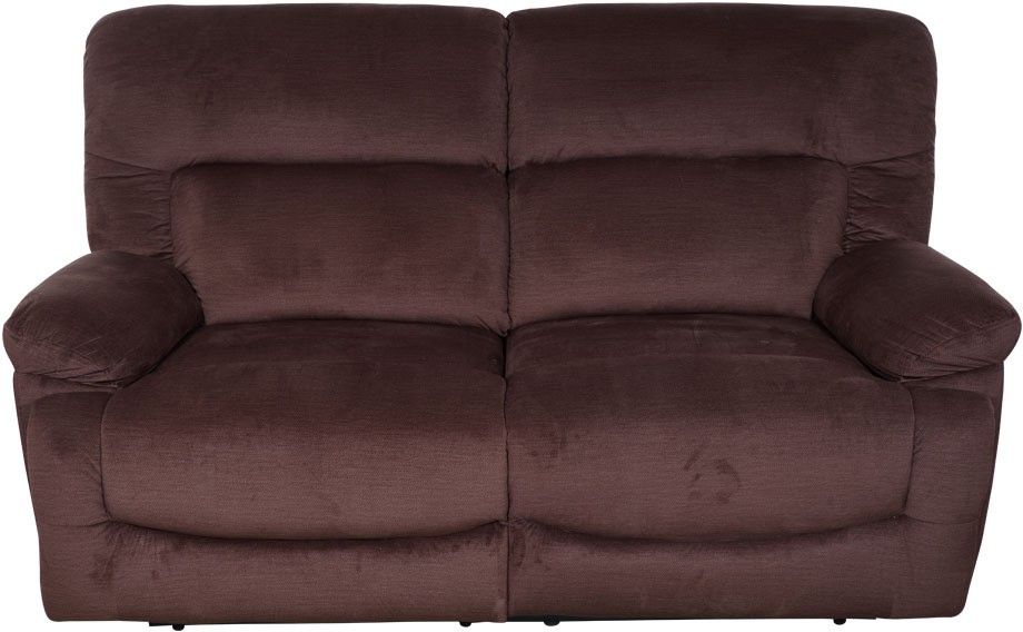 Evok Fabric Manual Recliners Finish Color Chocolate Furniture