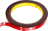 3M Car Scotch Double Sided Automotive Acrylic Foam 12 mm x 10 m Red Reflective Tape(Pack of 1) RS.177.00
