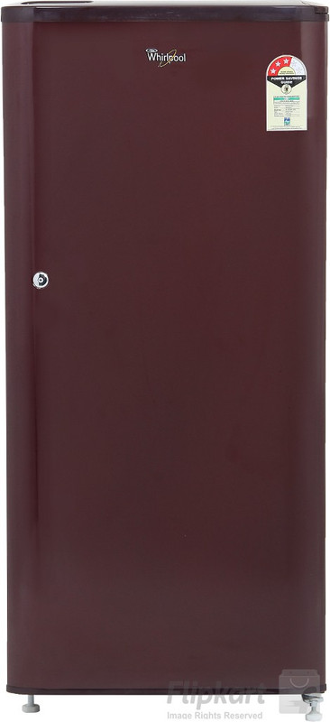 Whirlpool 190 L Direct Cool Single Door Refrigerator(WDE 205 CLS 3S WINE, Solid Wine, 2017) RS.11499 (16.00% Off) - Flipkart