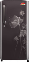LG 190 L Direct Cool Single Door Refrigerator(GL-B201AGHP, Graphite Heart, 2016)