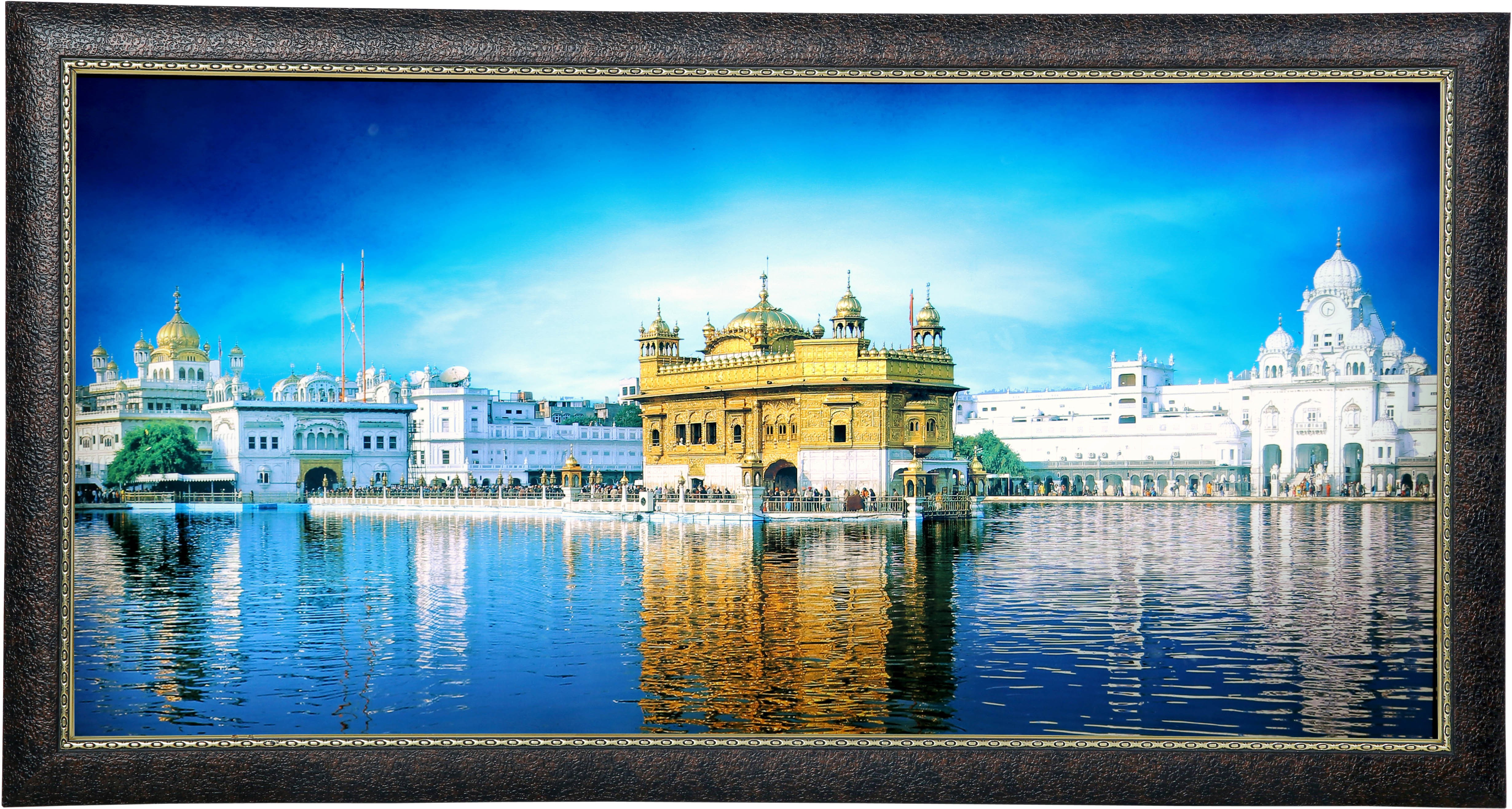 Religious Frames Singh Suppliers Golden Temple Amritsar And 10 Sikh Guru Sahib Religious Frame