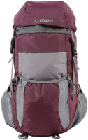 Bleu Backpack Foldable Bag Rucksack - 30 L(Purple, Grey)
