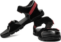 Sparx Men Black Red Sports Sandals