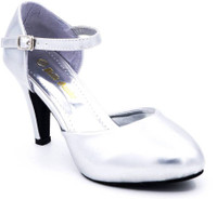 Belle Gambe Women Silver Heels