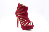 Belle Gambe Women Red Heels