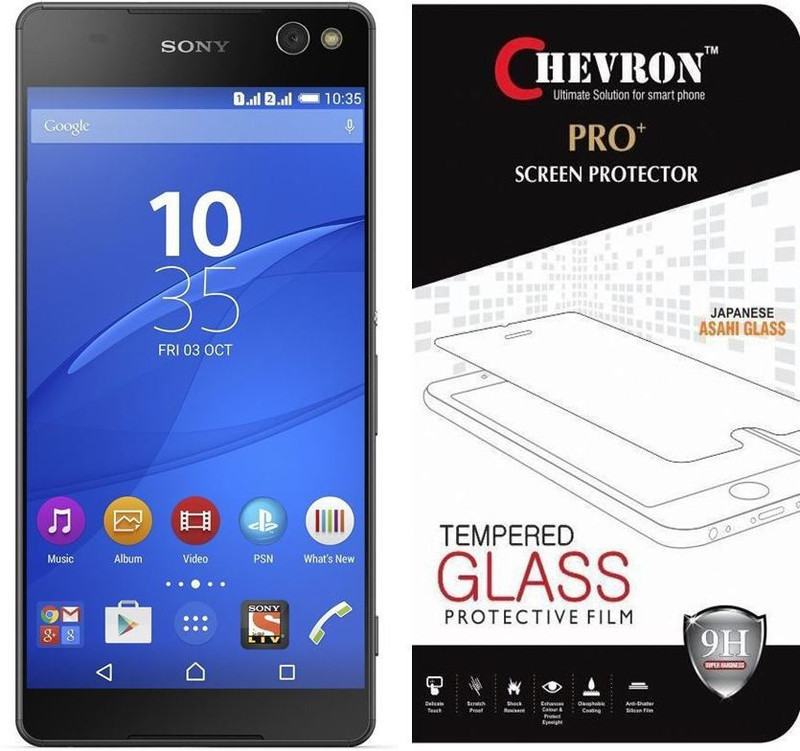 Chevron Tempered Glass Guard for Sony Xperia C5 Ultra RS.449 (78.00% Off) - Flipkart
