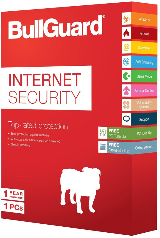 BullGuard Internet Security 1PC 1Year RS.399 (65.00% Off) - Flipkart