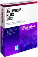 McAfee AntiVirus Plus 2013 1 PC 1 Year RS.249.00