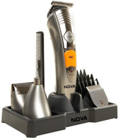 Nova NG 1095 Multi Grooming KIT 7 IN 1 Body Groomer For Men(Silver)