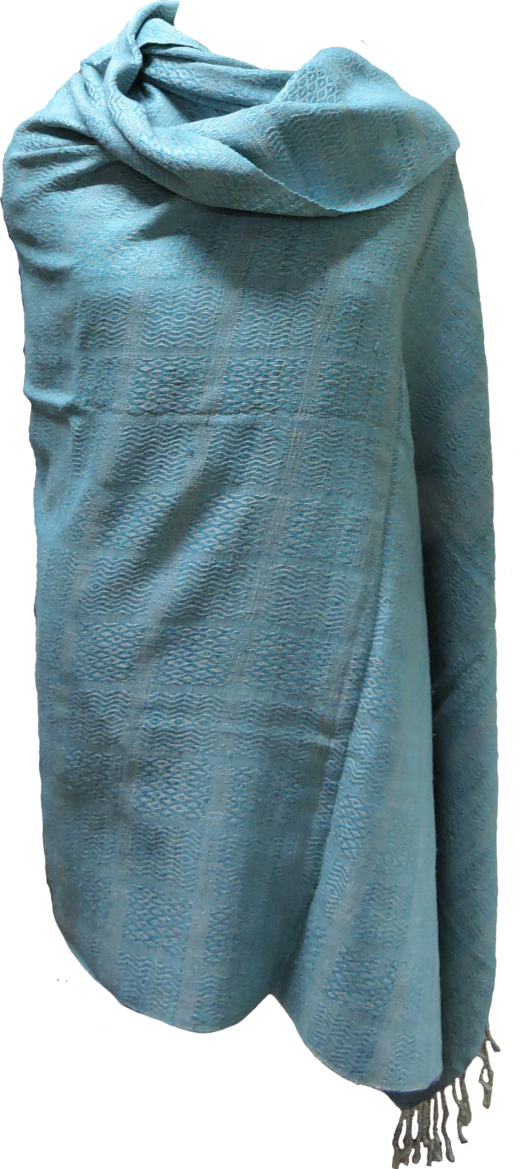 Tasar 100% Natural Silk Solid Womens Shawl