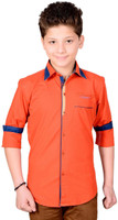 Anry Boys Solid Casual Red Shirt RS.579.00