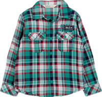 Beebay Baby Boys Checkered Casual Green Shirt RS.338.00