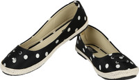 Footrace Polka Dots Bellies(Black, White) RS.349.00