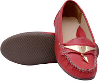 Heels And Toes Loafers shoes(Red)