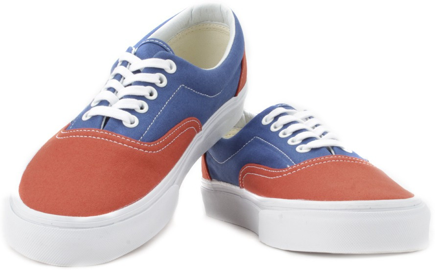 VANS Era Sneakers(Blue, Orange)