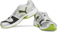 Puma Neptune Men Running Shoes(Green, Silver)