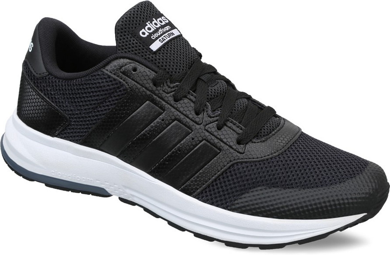 Adidas Neo CLOUDFOAM SATURN SneakersB... Men CBLACKCBLACKFTWWHT All buy at best and lowest price in India
