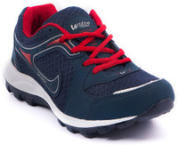 Asian Shoes Walking Shoes(Navy, Red) RS.499.00