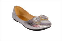 Studio 9 Crackle Ballerina Bellies(Silver)
