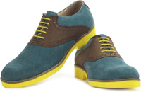 Perseus Men Corporate Casuals(Blue, Brown) RS.699.00