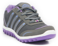 Asian Shoes Mango-03 Walking Shoes(Grey, Purple) RS.499.00