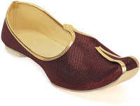Paduki Ethnic Mojaris(Maroon)