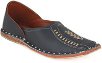 Paduki Ethnic Mojaris(Black)