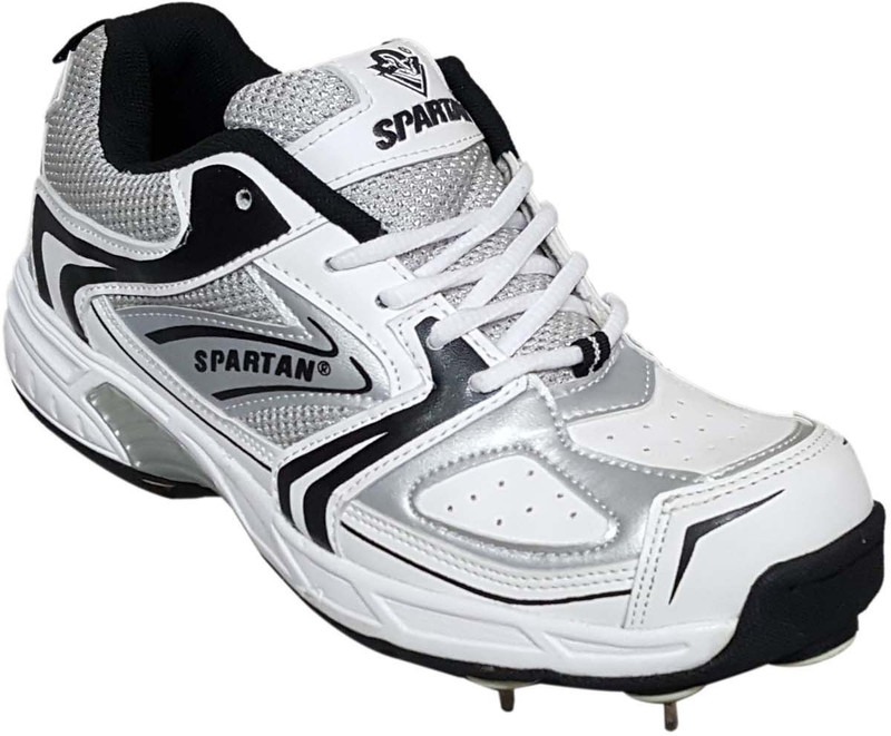 Sports Spartan Extreme Spikes CS 763 Cricket ShoesWhite SHOEGG7SCJWXGKUC