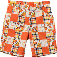 Beebay Short For Boys Cotton(Orange, Pack of 1)