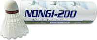 Nongi A1 Plastic Shuttle - White(Medium, 77, Pack of 5)