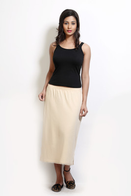 Design Classics Skirts, Trousers - Design Classics Solid Women's Pleated Beige Skirt