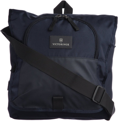 Women Blue Nylon Sling Bag 