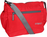 Fab U Boys & Girls Red Polyester Sling Bag RS.449.00