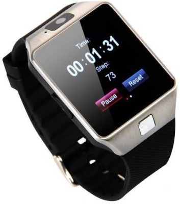 Aomax Mobile Phones, Tablets - Aomax Smart Watch With Sim and Camera Smartwatch(Black Strap Regular)