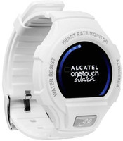 Alcatel Go Watch White & Light Grey Smartwatch(White Strap Regular)