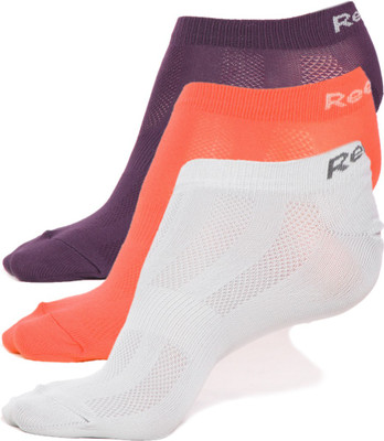 Reebok Women's Accessories - Reebok Women's Solid Ankle Length Socks(Pack of 3)