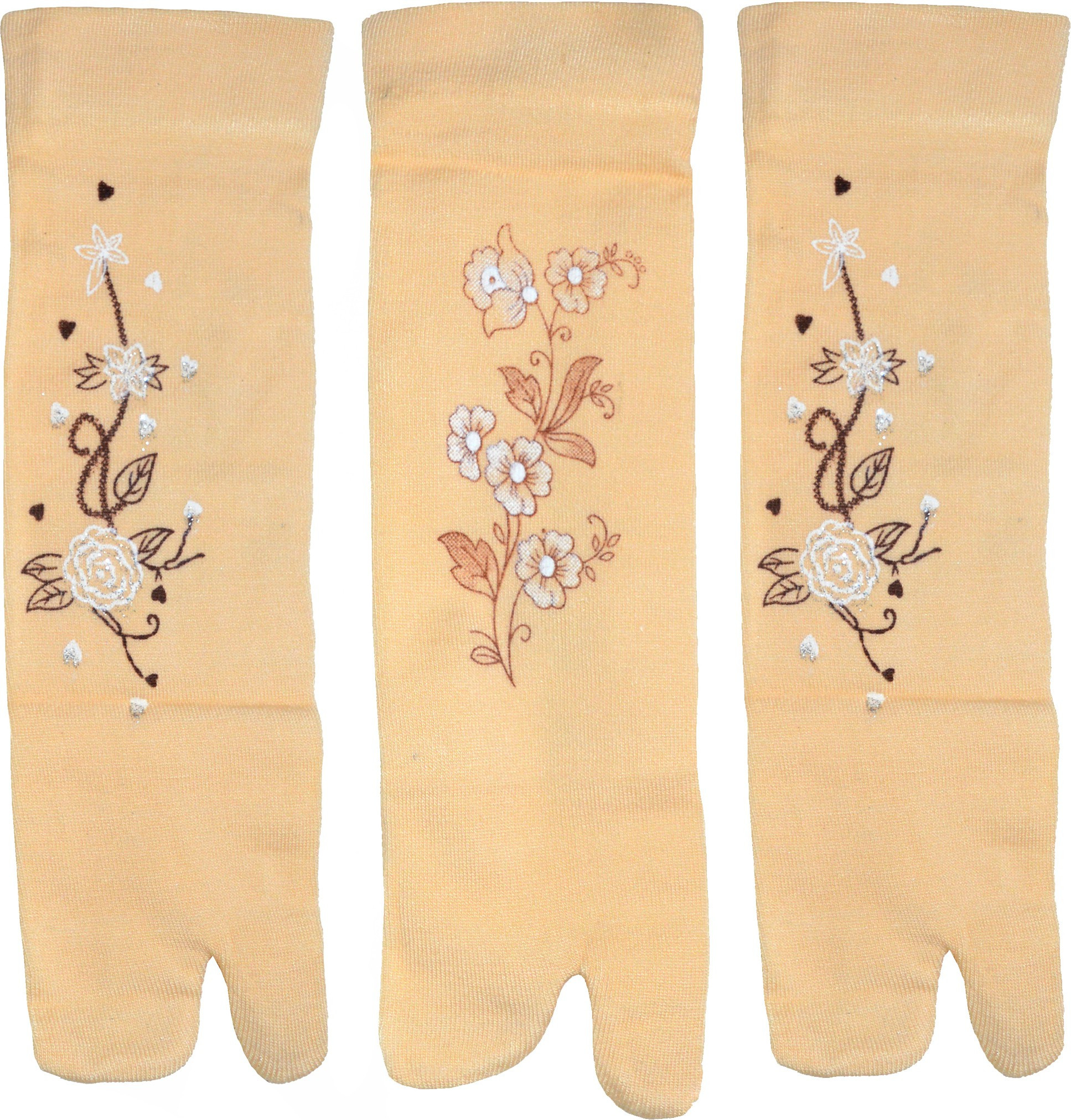 Gen Womens Printed Ankle Length Socks(Pack of 3)