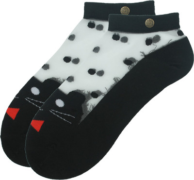 The Moja Club Women's Accessories - The Moja Club Women's Applique Low Cut Socks
