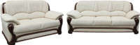 Vintage Ivoria Solid Wood 3 + 2 WALNUT Sofa Set(Configuration - Straight) RS.39999.00