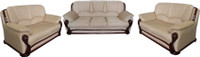 Vintage Ivoria Solid Wood 3 + 2 + 2 MAHOGANY Sofa Set(Configuration - Straight) RS.59999.00