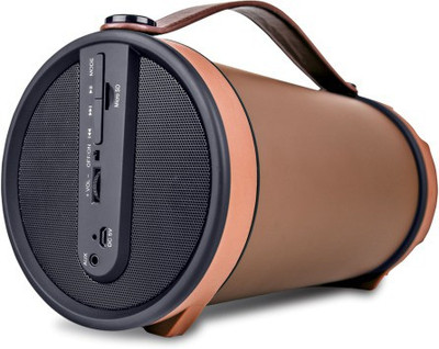 iBall Music Barrel BT31 With FM Radio Portable Bluetooth Mobile/Tablet Speaker(Brown, 4.1 Channel)