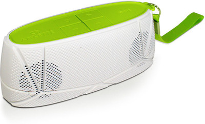 Amkette Trubeats Sonix T30 Portable Bluetooth Mobile/Tablet Speaker(White-Green, 2.1 Channel)