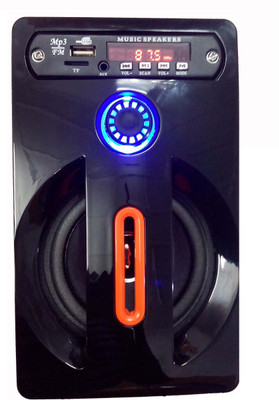 Evolution Kart Mobile Phones, Tablets - Evolution Kart UNI 006 Portable Mobile/Tablet Speaker(BLACK, WOOFER USB AUX FM PLAYER Channel)