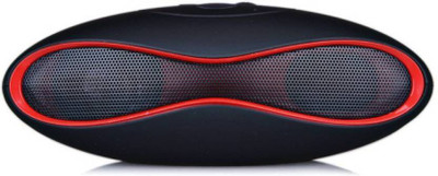 Junaldo Rugby Bluetooth Mini Speaker Portable Bluetooth Mobile/Tablet Speaker(Red, 2.1 Channel)