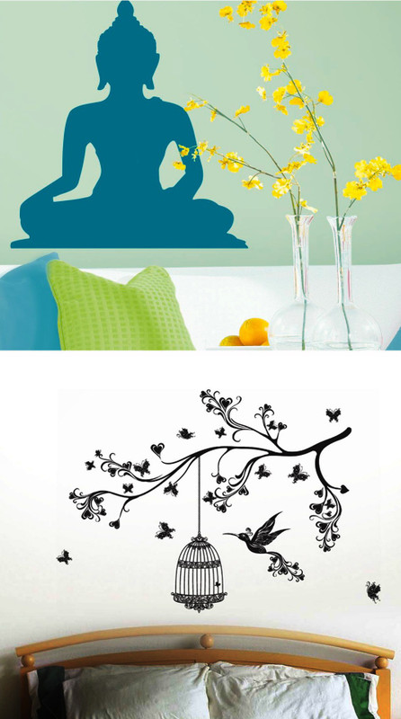 Aquire Large PVC Vinyl Sticker(Pack of 2) RS.322 (86.00% Off) - Flipkart